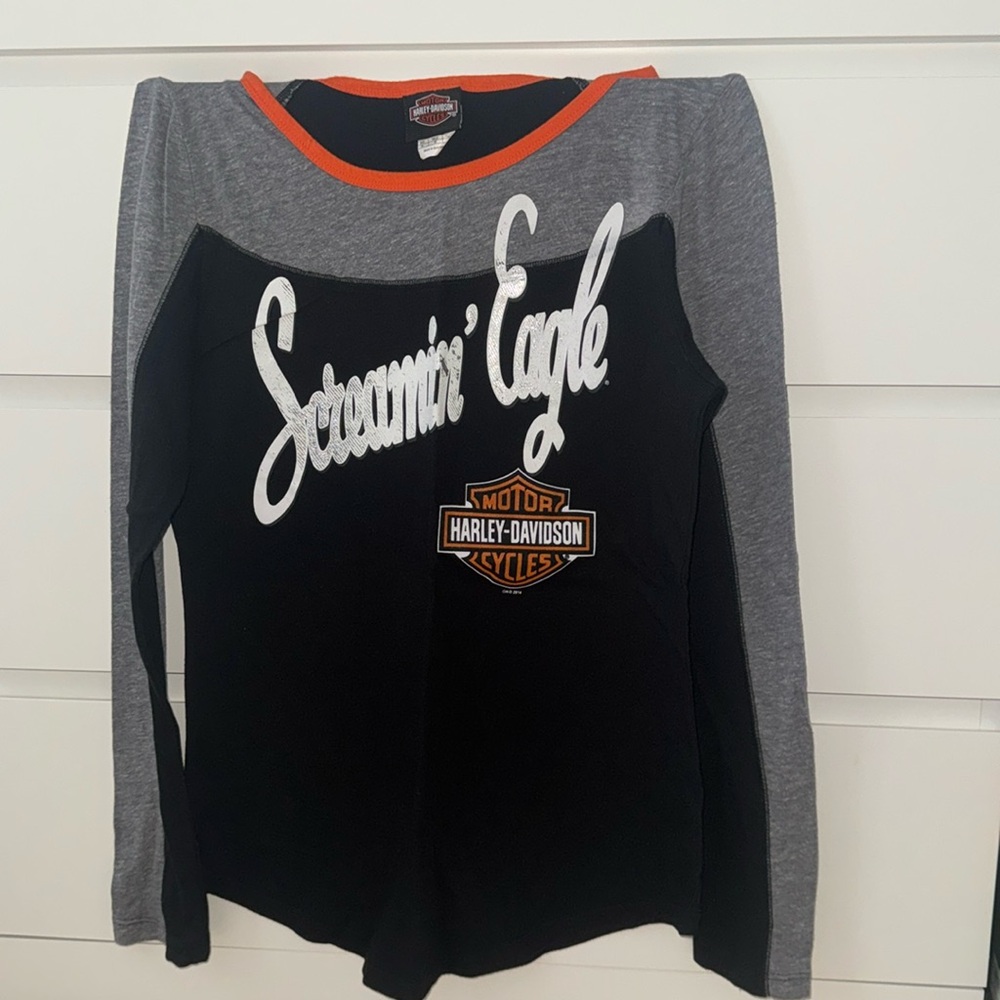 Screaming Eagle  Harley Davidson long sleeve